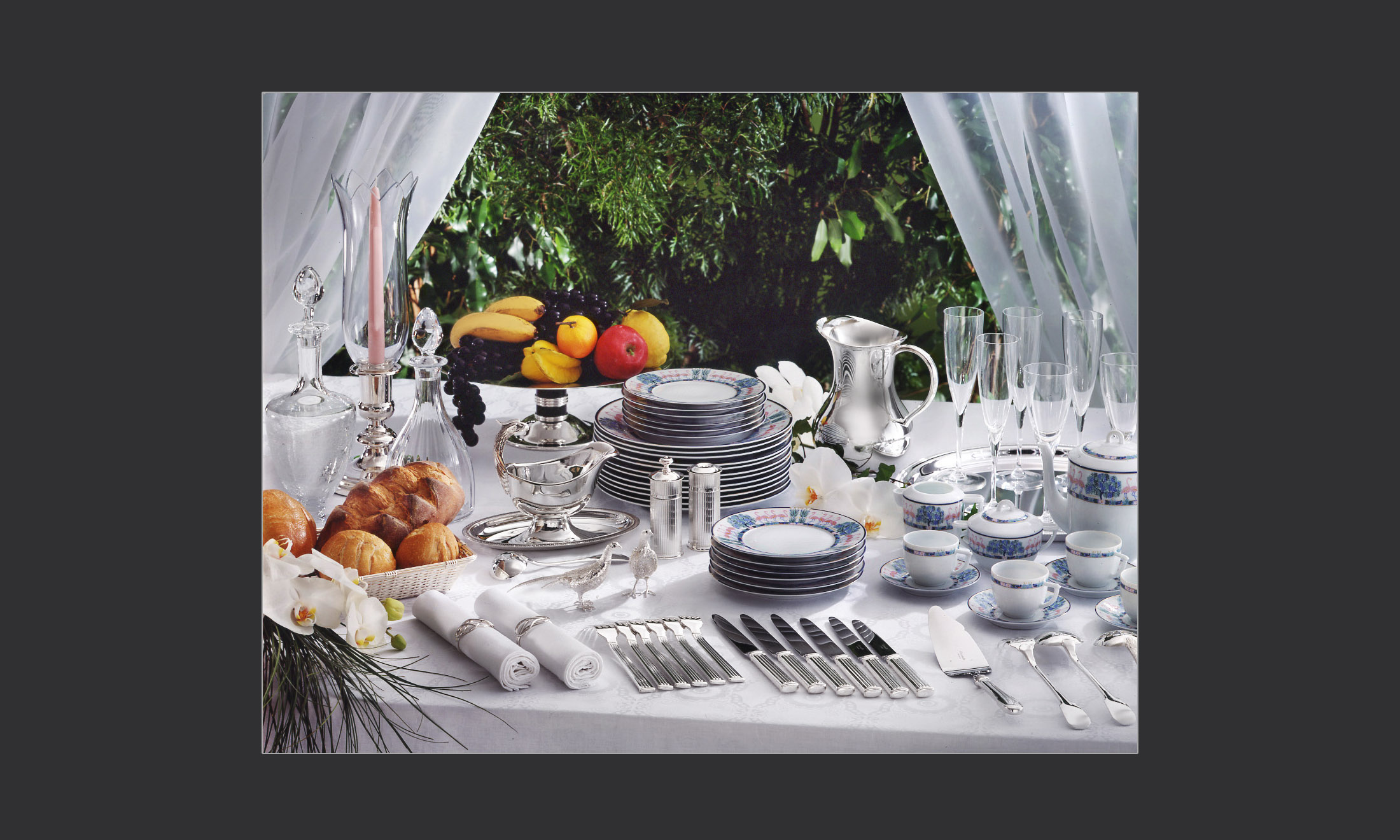 Table of utensils